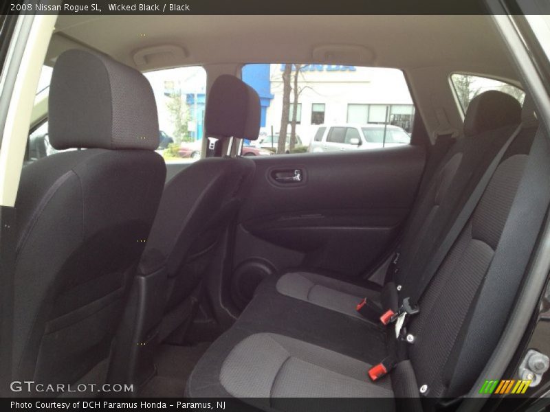 Wicked Black / Black 2008 Nissan Rogue SL