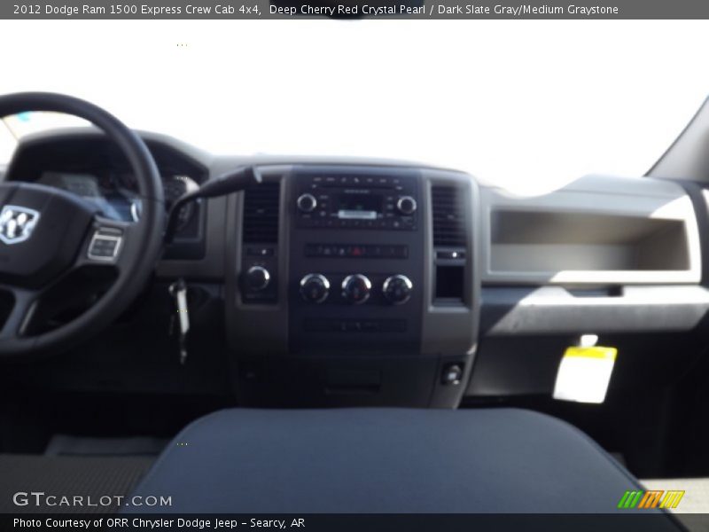 Deep Cherry Red Crystal Pearl / Dark Slate Gray/Medium Graystone 2012 Dodge Ram 1500 Express Crew Cab 4x4