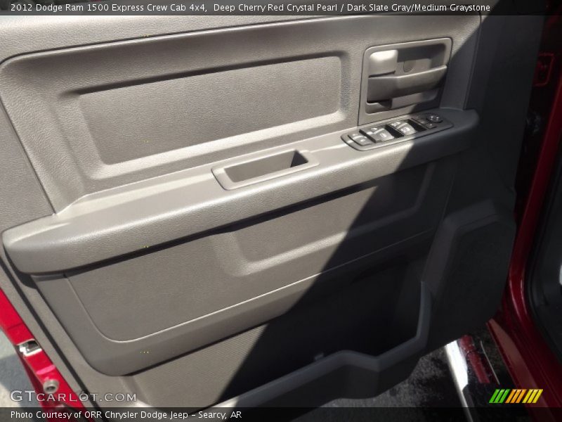 Deep Cherry Red Crystal Pearl / Dark Slate Gray/Medium Graystone 2012 Dodge Ram 1500 Express Crew Cab 4x4