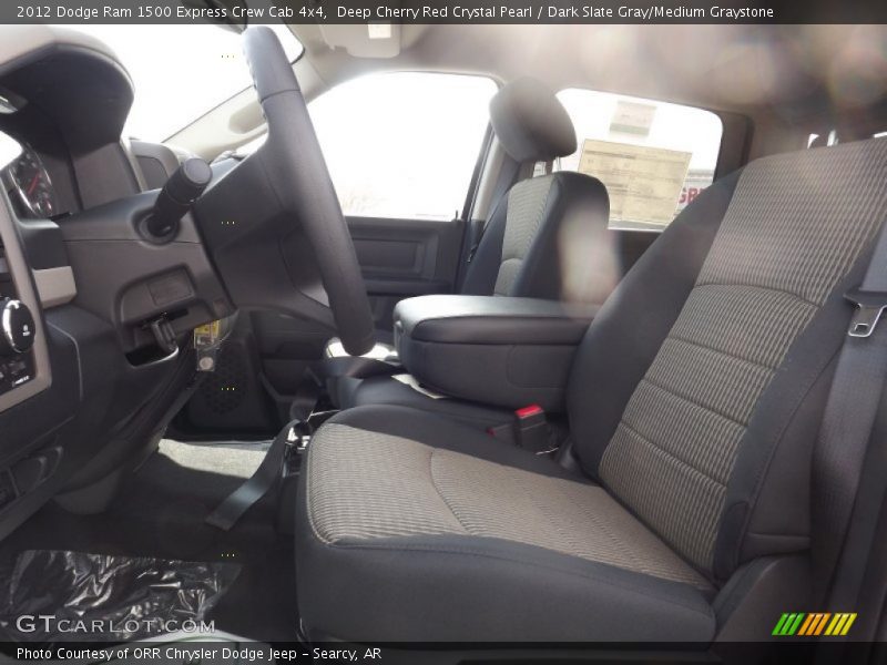 Deep Cherry Red Crystal Pearl / Dark Slate Gray/Medium Graystone 2012 Dodge Ram 1500 Express Crew Cab 4x4