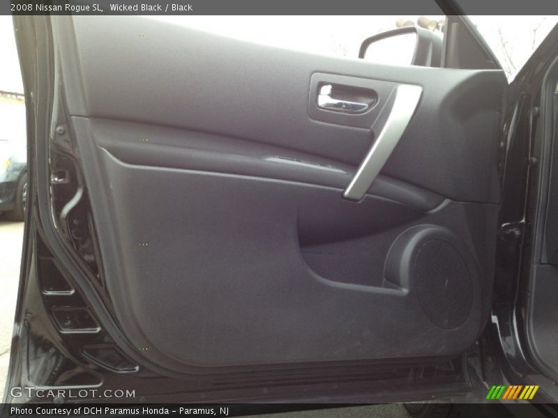 Wicked Black / Black 2008 Nissan Rogue SL