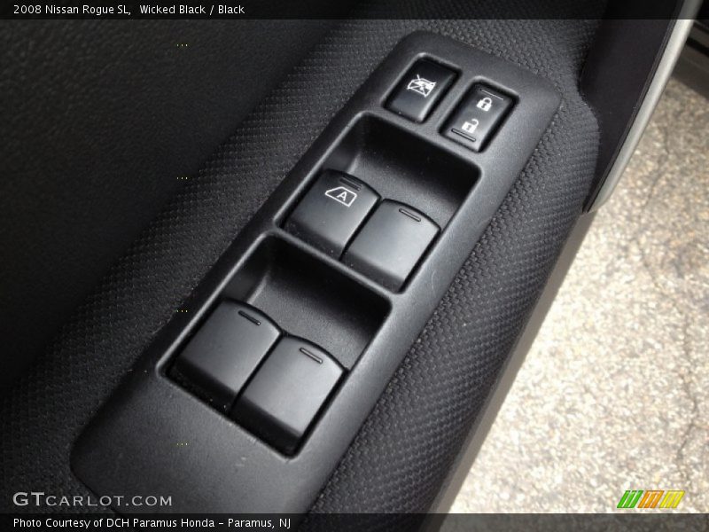 Wicked Black / Black 2008 Nissan Rogue SL