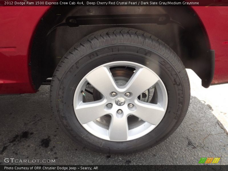 Deep Cherry Red Crystal Pearl / Dark Slate Gray/Medium Graystone 2012 Dodge Ram 1500 Express Crew Cab 4x4