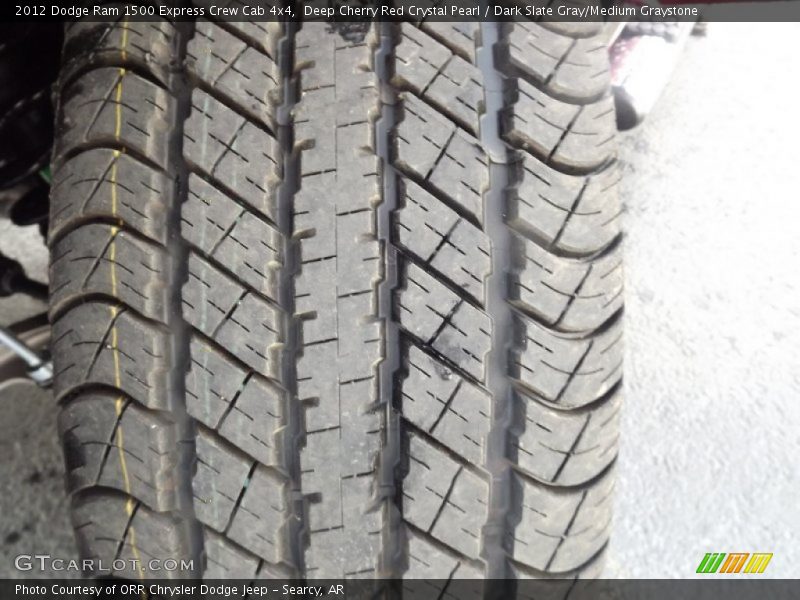 Deep Cherry Red Crystal Pearl / Dark Slate Gray/Medium Graystone 2012 Dodge Ram 1500 Express Crew Cab 4x4