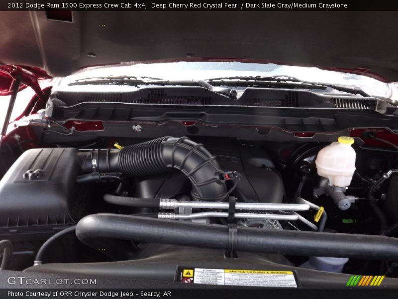 Deep Cherry Red Crystal Pearl / Dark Slate Gray/Medium Graystone 2012 Dodge Ram 1500 Express Crew Cab 4x4