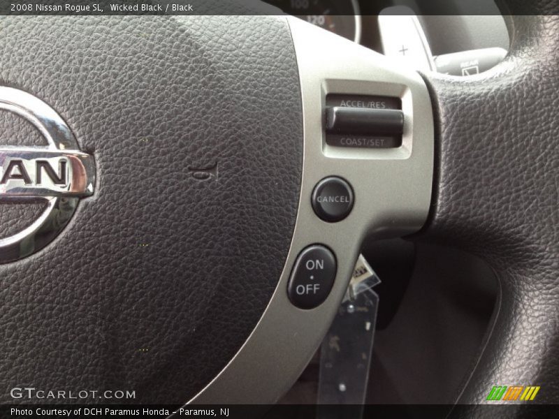 Wicked Black / Black 2008 Nissan Rogue SL