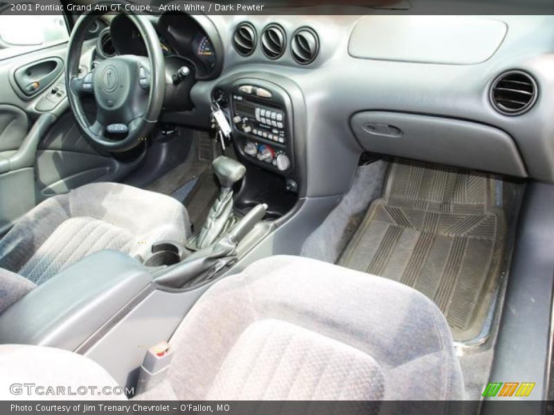  2001 Grand Am GT Coupe Dark Pewter Interior
