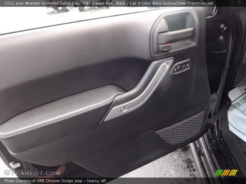 Door Panel of 2012 Wrangler Unlimited Call of Duty: MW3 Edition 4x4