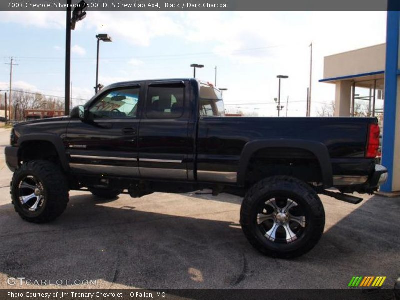 Black / Dark Charcoal 2003 Chevrolet Silverado 2500HD LS Crew Cab 4x4