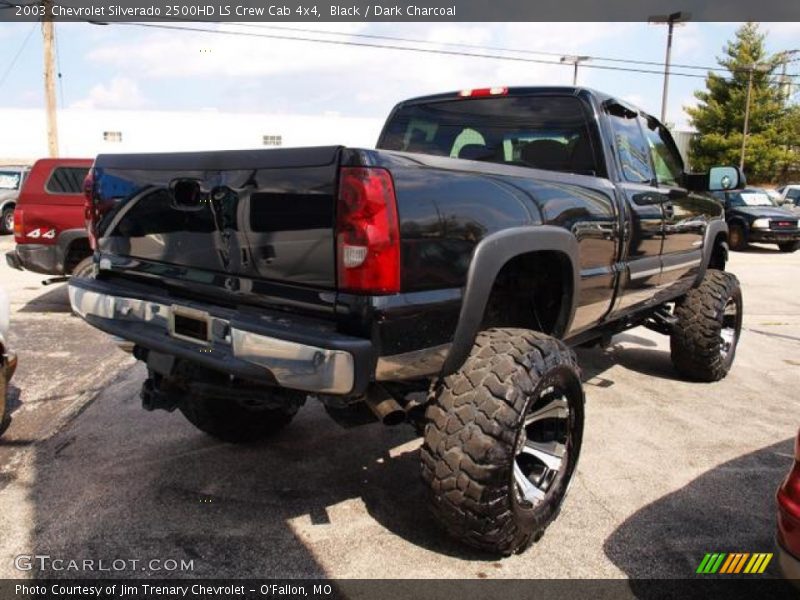 Black / Dark Charcoal 2003 Chevrolet Silverado 2500HD LS Crew Cab 4x4