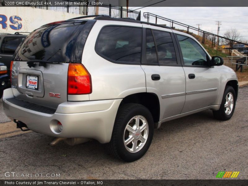 Silver Mist Metallic / Ebony 2008 GMC Envoy SLE 4x4