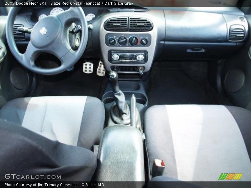 Blaze Red Crystal Pearlcoat / Dark Slate Gray 2005 Dodge Neon SXT