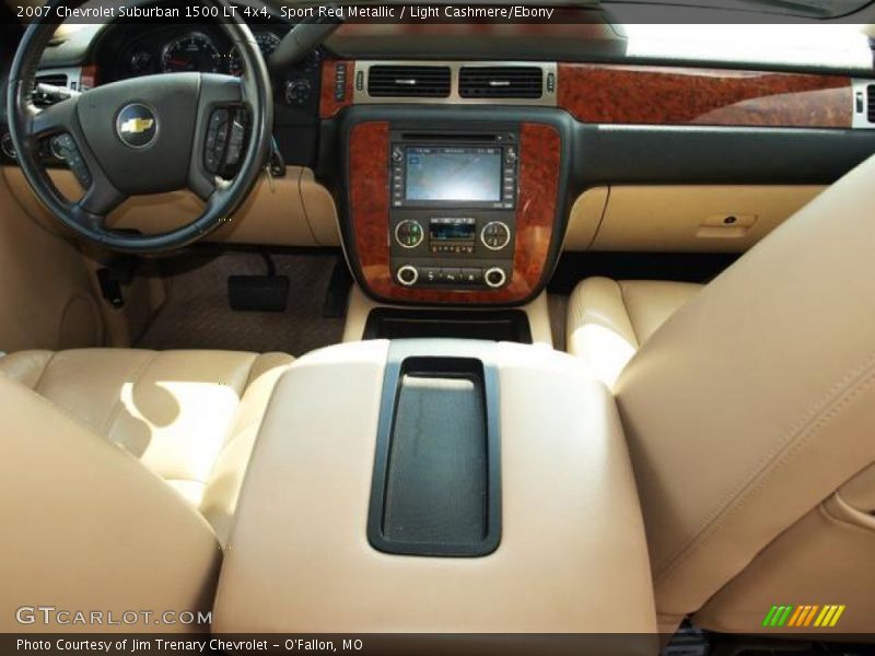 Sport Red Metallic / Light Cashmere/Ebony 2007 Chevrolet Suburban 1500 LT 4x4