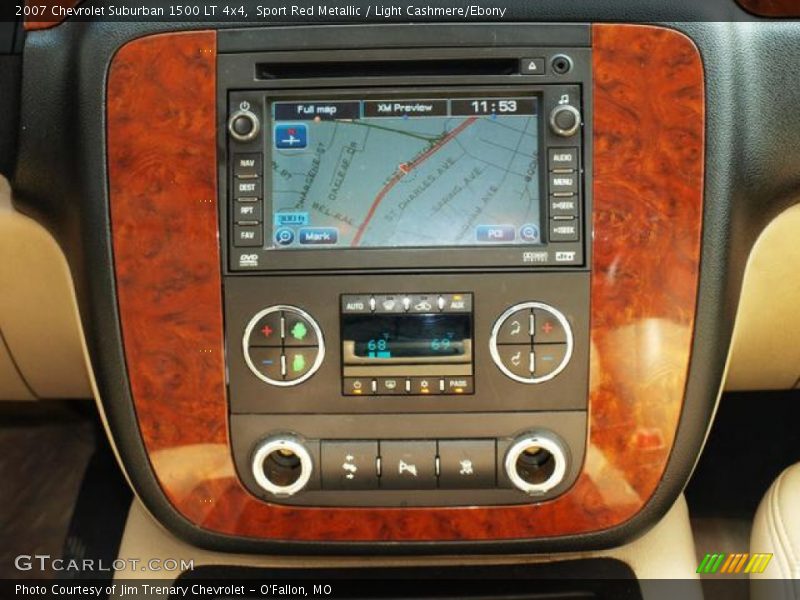 Sport Red Metallic / Light Cashmere/Ebony 2007 Chevrolet Suburban 1500 LT 4x4