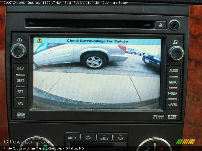 Sport Red Metallic / Light Cashmere/Ebony 2007 Chevrolet Suburban 1500 LT 4x4