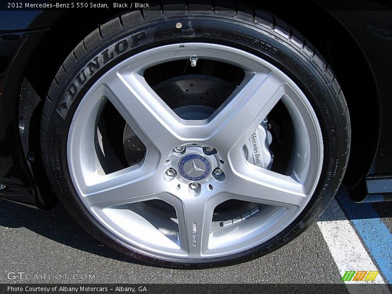 Black / Black 2012 Mercedes-Benz S 550 Sedan