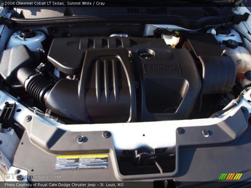 Summit White / Gray 2008 Chevrolet Cobalt LT Sedan