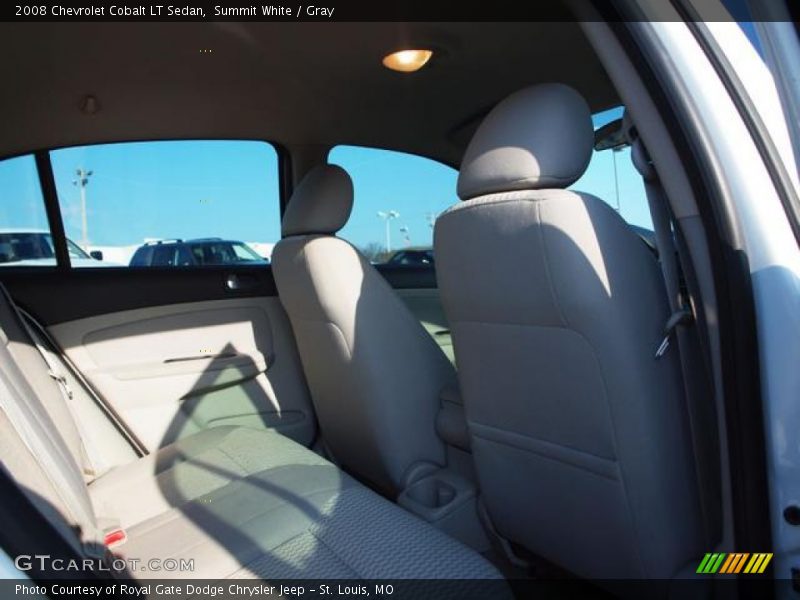 Summit White / Gray 2008 Chevrolet Cobalt LT Sedan