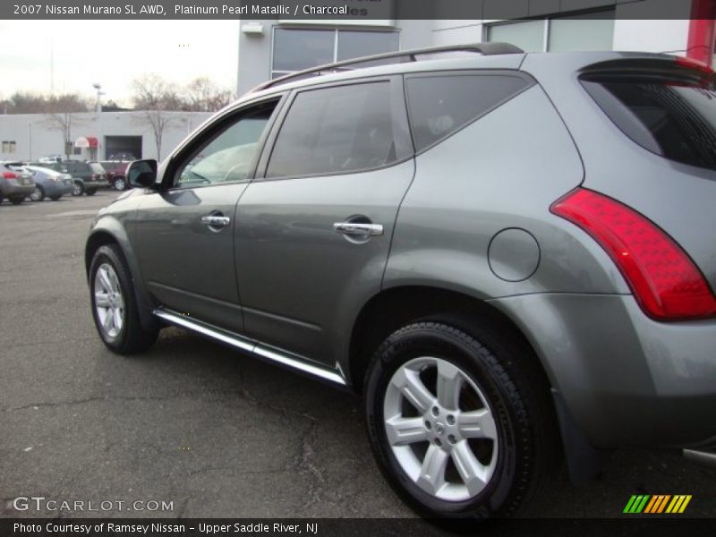 Platinum Pearl Matallic / Charcoal 2007 Nissan Murano SL AWD