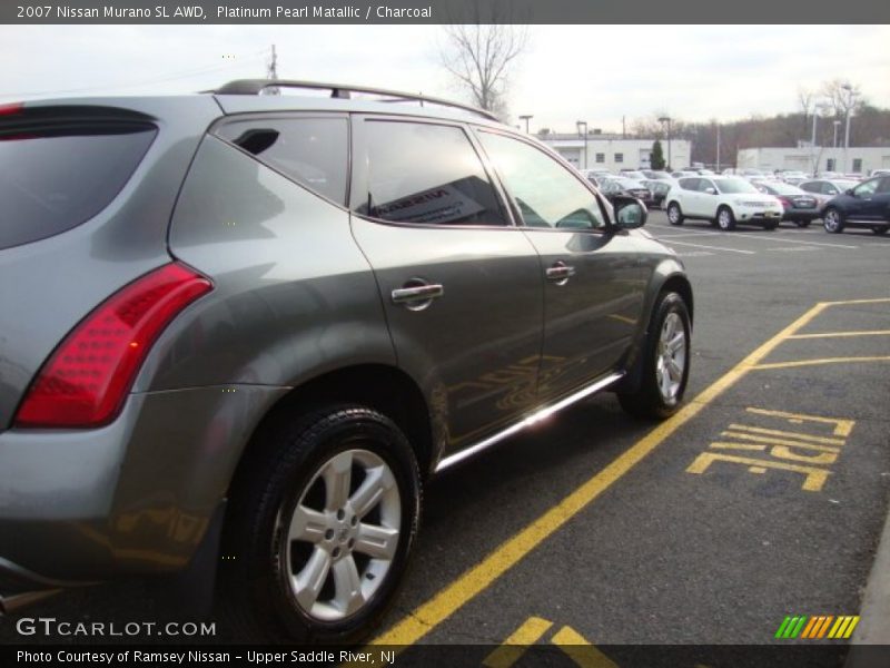 Platinum Pearl Matallic / Charcoal 2007 Nissan Murano SL AWD