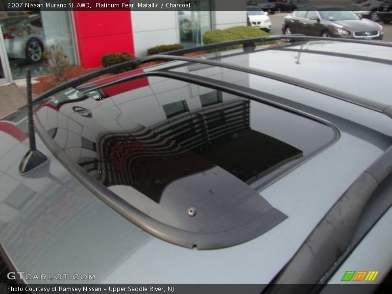 Platinum Pearl Matallic / Charcoal 2007 Nissan Murano SL AWD