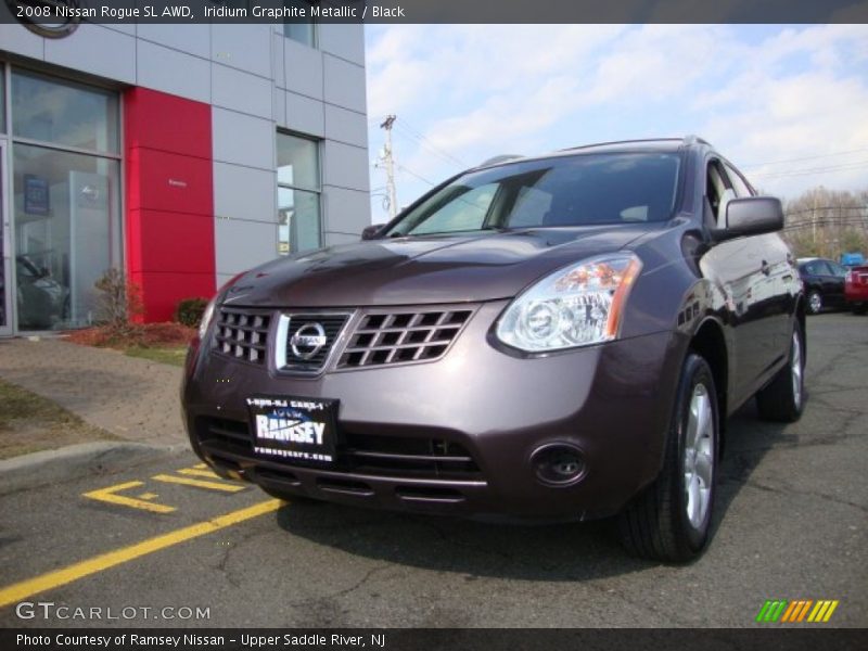 Iridium Graphite Metallic / Black 2008 Nissan Rogue SL AWD