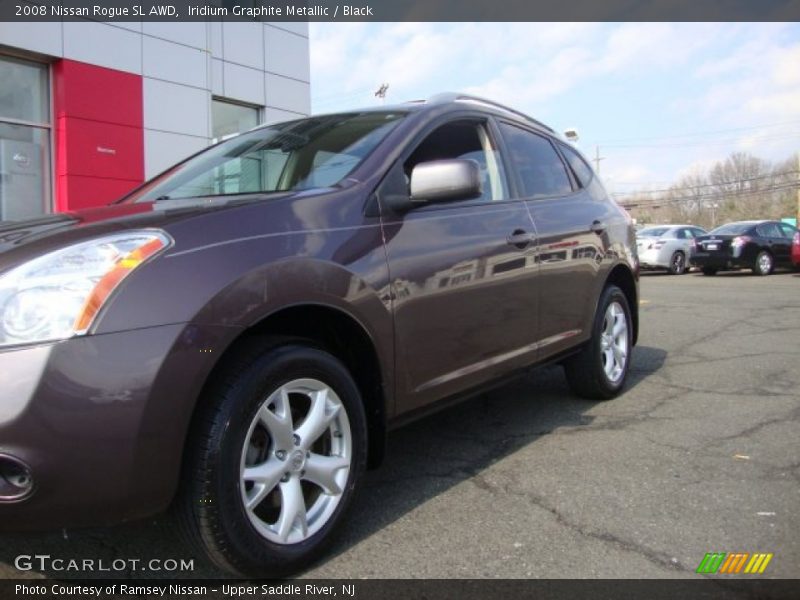 Iridium Graphite Metallic / Black 2008 Nissan Rogue SL AWD