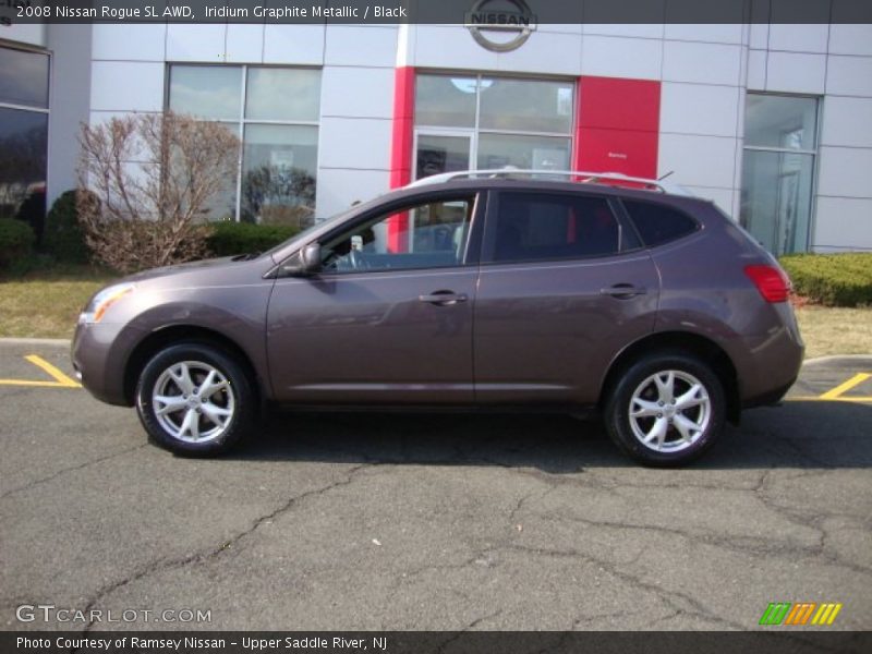Iridium Graphite Metallic / Black 2008 Nissan Rogue SL AWD