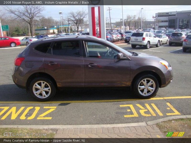 Iridium Graphite Metallic / Black 2008 Nissan Rogue SL AWD