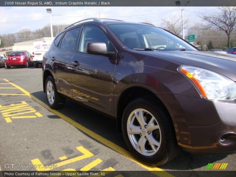 Iridium Graphite Metallic / Black 2008 Nissan Rogue SL AWD