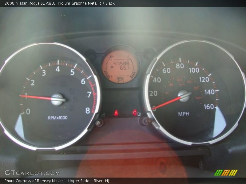 Iridium Graphite Metallic / Black 2008 Nissan Rogue SL AWD