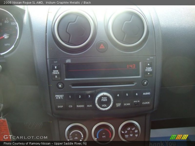 Iridium Graphite Metallic / Black 2008 Nissan Rogue SL AWD