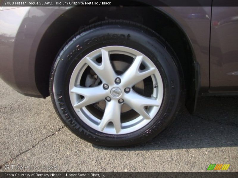 Iridium Graphite Metallic / Black 2008 Nissan Rogue SL AWD