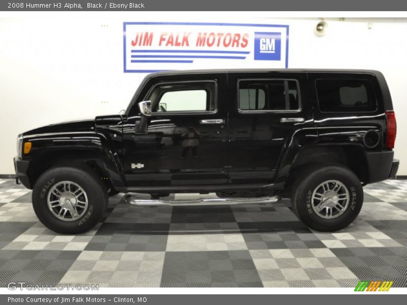 Black / Ebony Black 2008 Hummer H3 Alpha