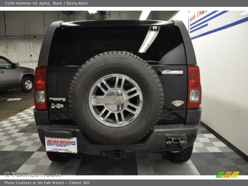 Black / Ebony Black 2008 Hummer H3 Alpha
