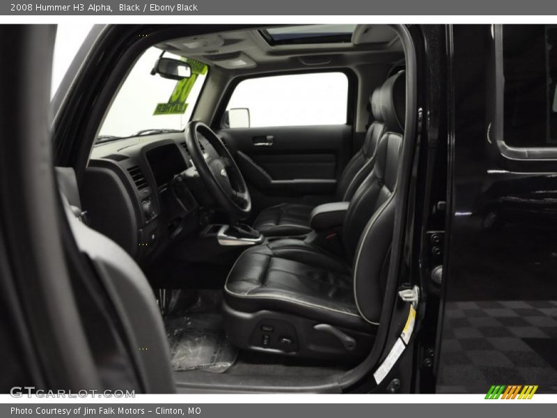 Black / Ebony Black 2008 Hummer H3 Alpha