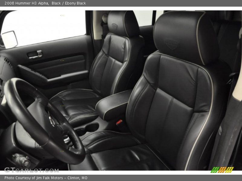 Black / Ebony Black 2008 Hummer H3 Alpha