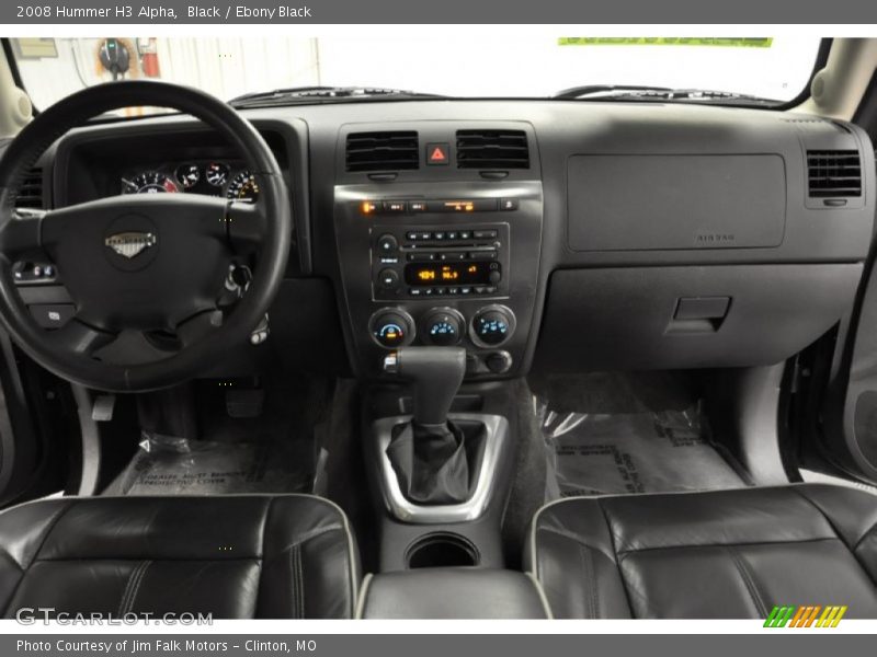 Black / Ebony Black 2008 Hummer H3 Alpha