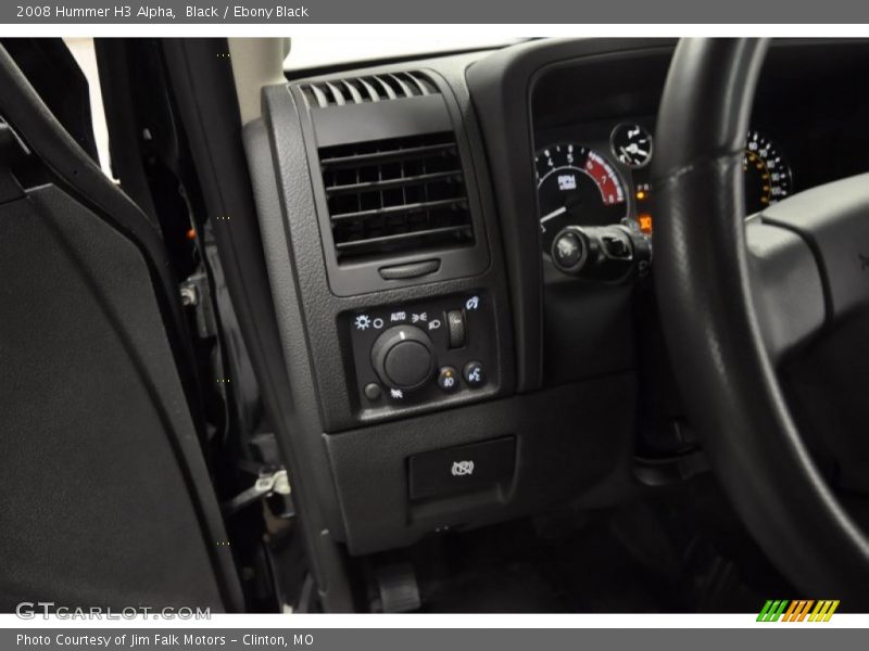 Black / Ebony Black 2008 Hummer H3 Alpha