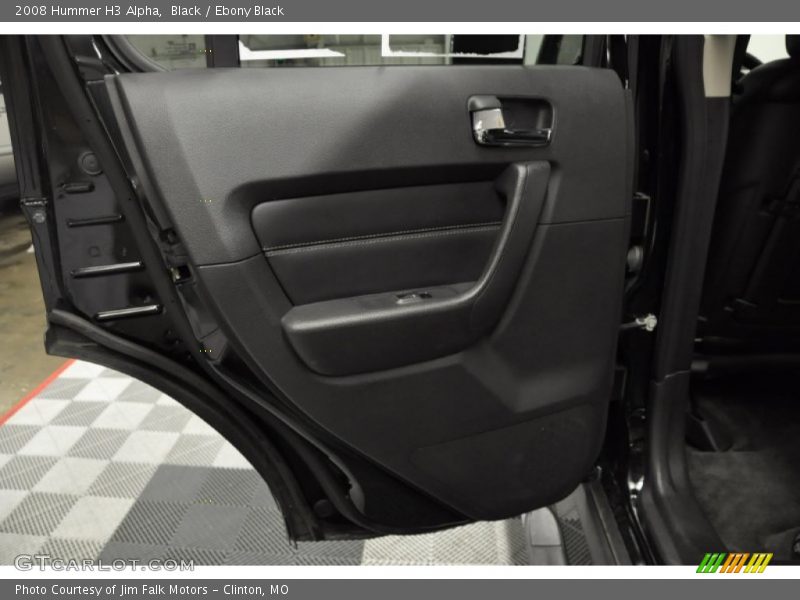 Black / Ebony Black 2008 Hummer H3 Alpha