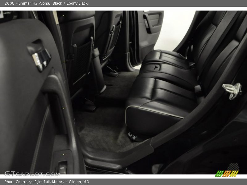 Black / Ebony Black 2008 Hummer H3 Alpha