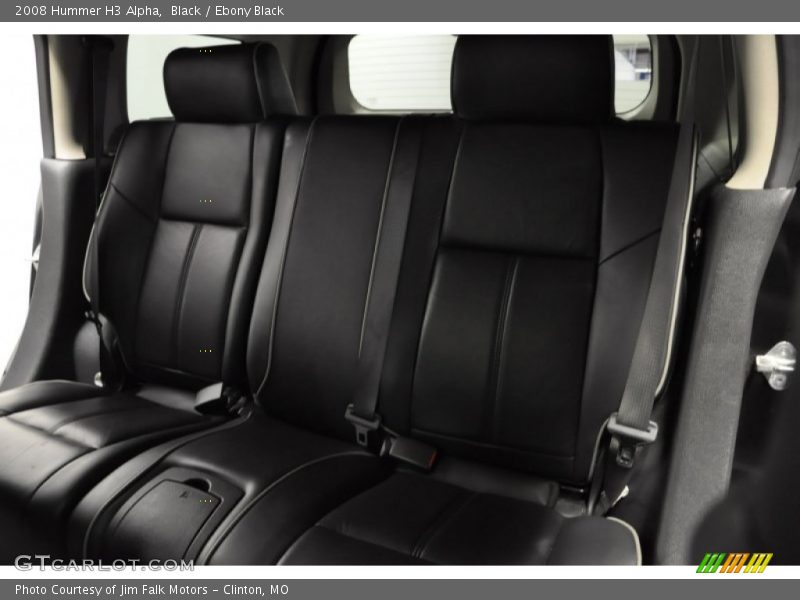Black / Ebony Black 2008 Hummer H3 Alpha