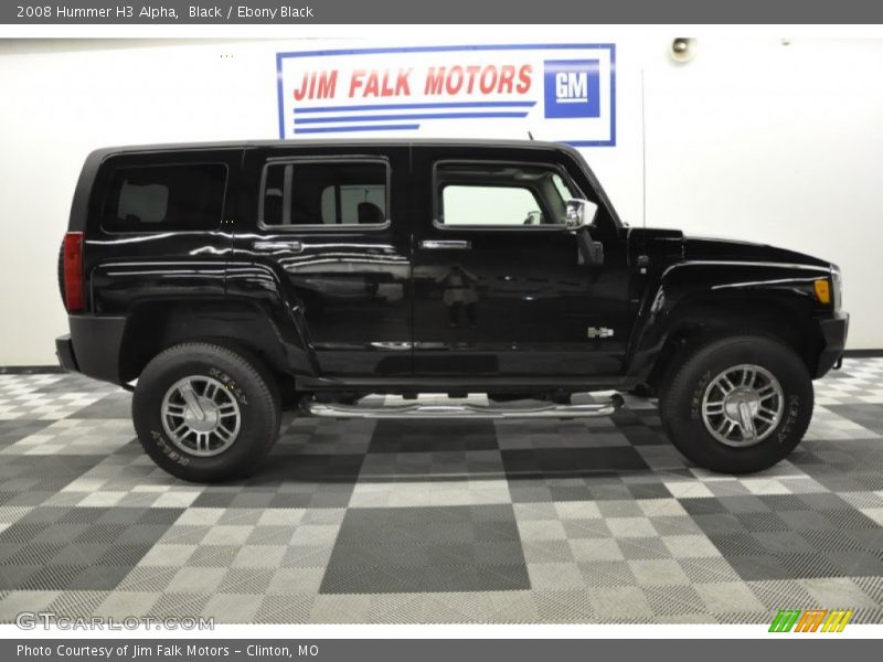 Black / Ebony Black 2008 Hummer H3 Alpha