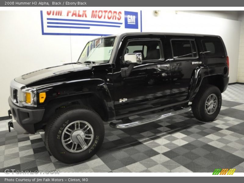 Black / Ebony Black 2008 Hummer H3 Alpha