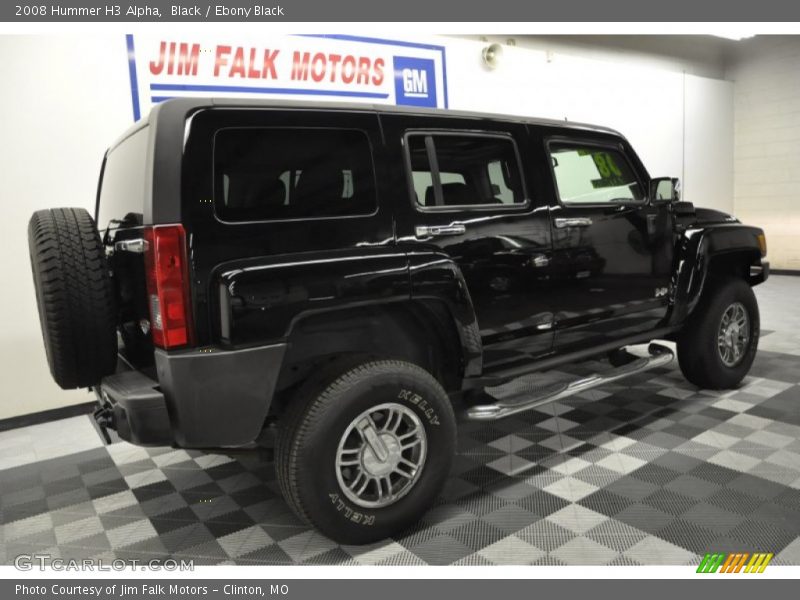 Black / Ebony Black 2008 Hummer H3 Alpha