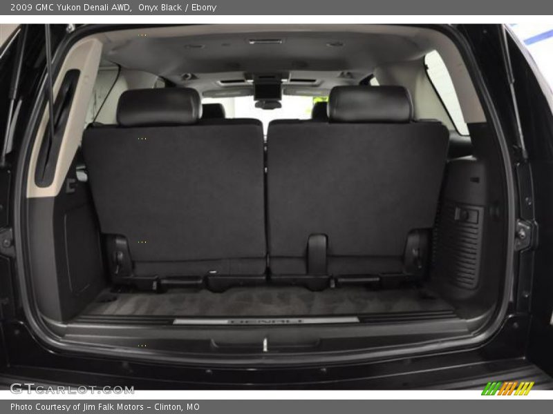 Onyx Black / Ebony 2009 GMC Yukon Denali AWD