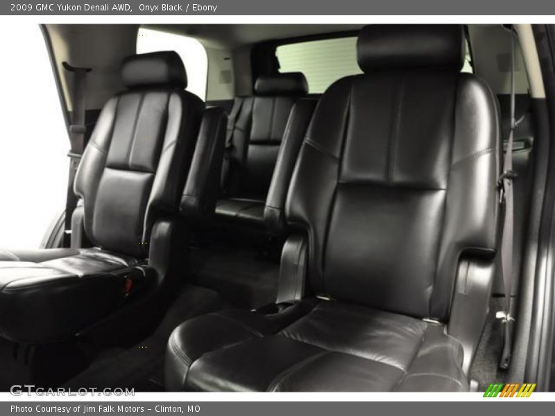 Onyx Black / Ebony 2009 GMC Yukon Denali AWD
