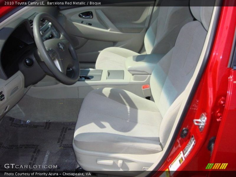 Barcelona Red Metallic / Bisque 2010 Toyota Camry LE