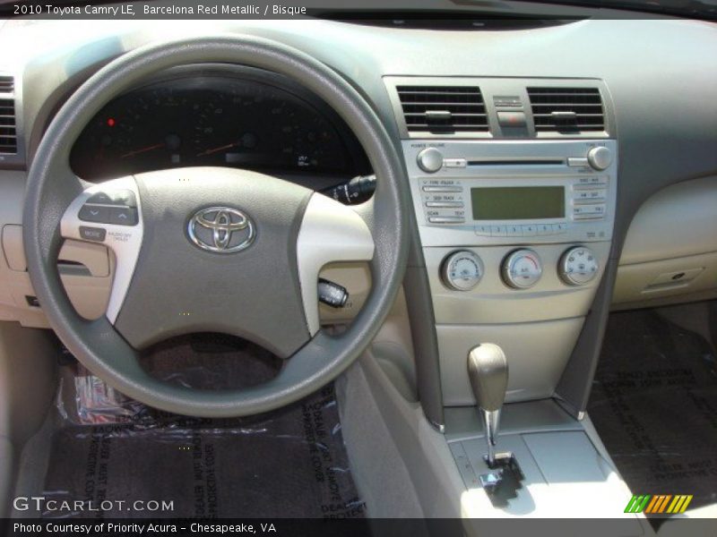 Barcelona Red Metallic / Bisque 2010 Toyota Camry LE