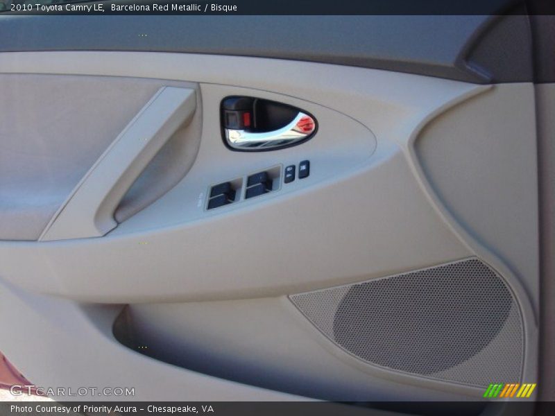 Barcelona Red Metallic / Bisque 2010 Toyota Camry LE